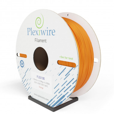 Plastic FLEX 90 pentru imprimanta 3D PORTOCALIU 1.75mm