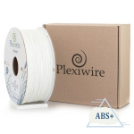Filament ABS+ pentru imprimante 3D alb 1.75mm