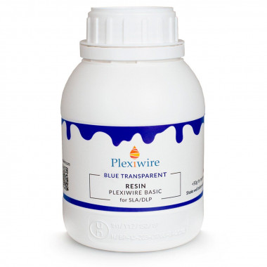 Rășină fotopolimerică Plexiwire Resin Basic 0.5kg Blue