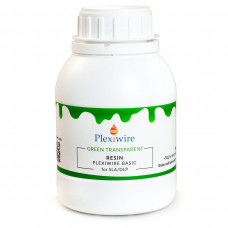 Fotopolimer rezin Plexiwire basic 0.5kg verde transparent