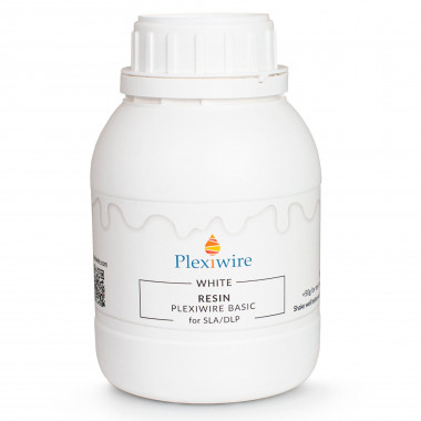Fotopolimer rezin Plexiwire basic 0.5kg alb